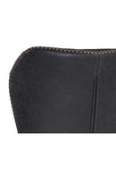 Diamond-Stitched Leather Look Bar Stools (2) | Splendido Lyla