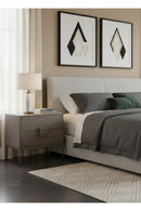 Acacia Wood 2-Drawer Nightstand | Splendido Jade | Oroa.com