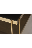 Square Black Glass Coffee Table | Splendido Finch | Oroa.com