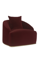Curved Channel-Tufted Lounge Chair | Splendido Astrid | Oroa.com