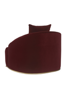 Curved Channel-Tufted Lounge Chair | Splendido Astrid | Oroa.com