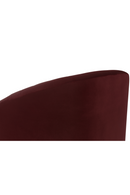 Curved Channel-Tufted Lounge Chair | Splendido Astrid | Oroa.com