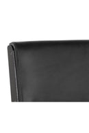 Black Leather Look Office Chair | Splendido Davis | Oroa.com