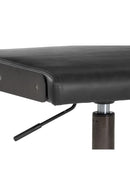 Black Leather Look Office Chair | Splendido Davis | Oroa.com