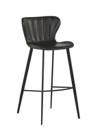 Clamshell Style Tufted Bar Stool | Splendido Arabella | Oroa.com