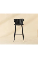 Clamshell Style Tufted Bar Stool | Splendido Arabella | Oroa.com