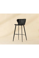 Clamshell Style Tufted Bar Stool | Splendido Arabella | Oroa.com
