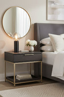 1-Drawer Oak Nightstand S | Splendido Rebel | Oroa.com