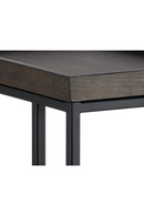 Gray Oak C-Shaped Side Table | Splendido Arden | Oroa.com