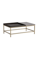Wooden Tray Marble Coffee Table | Splendido Arden | Oroatrade.com