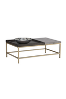 Wooden Tray Marble Coffee Table | Splendido Arden | Oroatrade.com