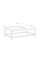 Wooden Tray Marble Coffee Table | Splendido Arden | Oroatrade.com