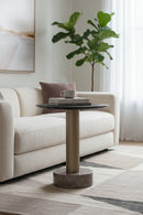 Black Oak Top End Table | Splendido Monaco | Oroa.com