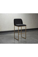 Gray Runch-Back Bar Stool | Splendido Nevin | Oroa.com