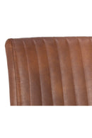 Channeled Leather Look Dining Chair | Splendido Homer | Oroa.com