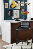 Channel-Tufted Counter Stool | Splendido Webber | Oroa.com