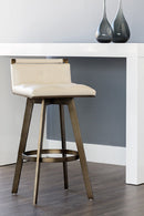 Leather-Look Swivel Bar Stool | Splendido Arizona | Oroa.com