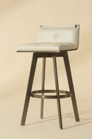 Leather-Look Swivel Bar Stool | Splendido Arizona | Oroa.com
