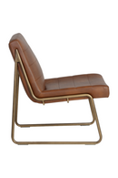 Brown Leather Lounge Chair | Splendido Anton | Oroa.com