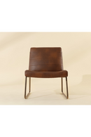 Brown Leather Lounge Chair | Splendido Anton | Oroa.com