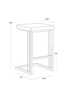 Leather-Look Backless Counter Stools (2) | Splendido Boone | Oroa.com