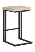 Leather-Look Backless Counter Stools (2) | Splendido Boone | Oroa.com