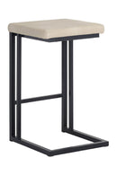 Leather-Look Backless Counter Stools (2) | Splendido Boone | Oroa.com