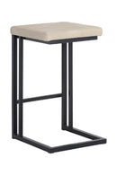 Leather-Look Backless Counter Stools (2) | Splendido Boone | Oroa.com