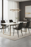 Channel-Tufted Dining Chairs (2) | Splendido Drew | Oroa.com