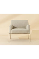 Fabric Upholstered Lounge Chair | Splendido Cybil | Oroa.com