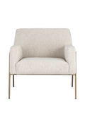 Fabric Upholstered Lounge Chair | Splendido Cybil | Oroa.com