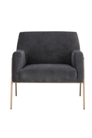 Fabric Upholstered Lounge Chair | Splendido Cybil | Oroa.com