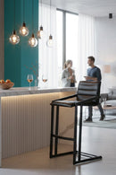 Horizontal Channel-Tufted Bar Stools (2) | Splendido Webber | Oroa.com