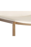 Cream Leather Look Dining Chairs (2) | Splendido Blair | Oroa.com