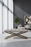 Channel Tufted Bench | Splendido Kammi | Oroa.com