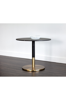 Round Black Marble Bistro Table | Splendido Massie | Oroa.com