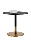 Round Black Marble Bistro Table | Splendido Massie | Oroa.com