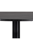 Round Black Marble Bistro Table | Splendido Massie | Oroa.com