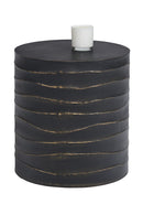 Black Cylindrical End Table | Splendido Corey | Oroa.com