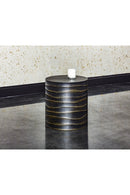 Black Cylindrical End Table | Splendido Corey | Oroa.com