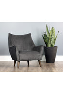 Mid-Century Gray Lounge Chair | Splendido Sorrel | Oroa.com
