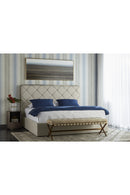 Round Gunmetal 1-Drawer Nightstand | Splendido Siena | Oroa.com