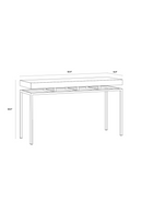 Gray Iron Console Table | Splendido Toreno | Oroa.com