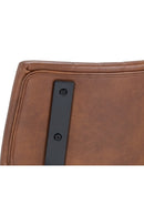 Leather Look Industrial Dining Chairs (2) | Splendido Berkley | Oroa.com