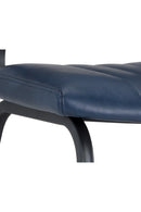 Leather Look Industrial Dining Chairs (2) | Splendido Berkley | Oroa.com