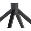 Black Leather Swivel Dining Chair | Splendido Cassius | Oroatrade.com