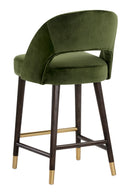Green Cutout-Back Counter Stool | Splendido Monae | Oroa.com