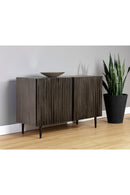 Taupe Fluted Wood Sideboard | Splendido Carlin | Oroa.com