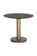 Round Gray Marble Bistro Table | Splendido Monaco | Oroa.com