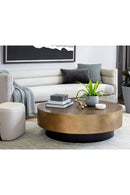 Round Metal Coffee Table | Splendido Bernaby | Oroa.com